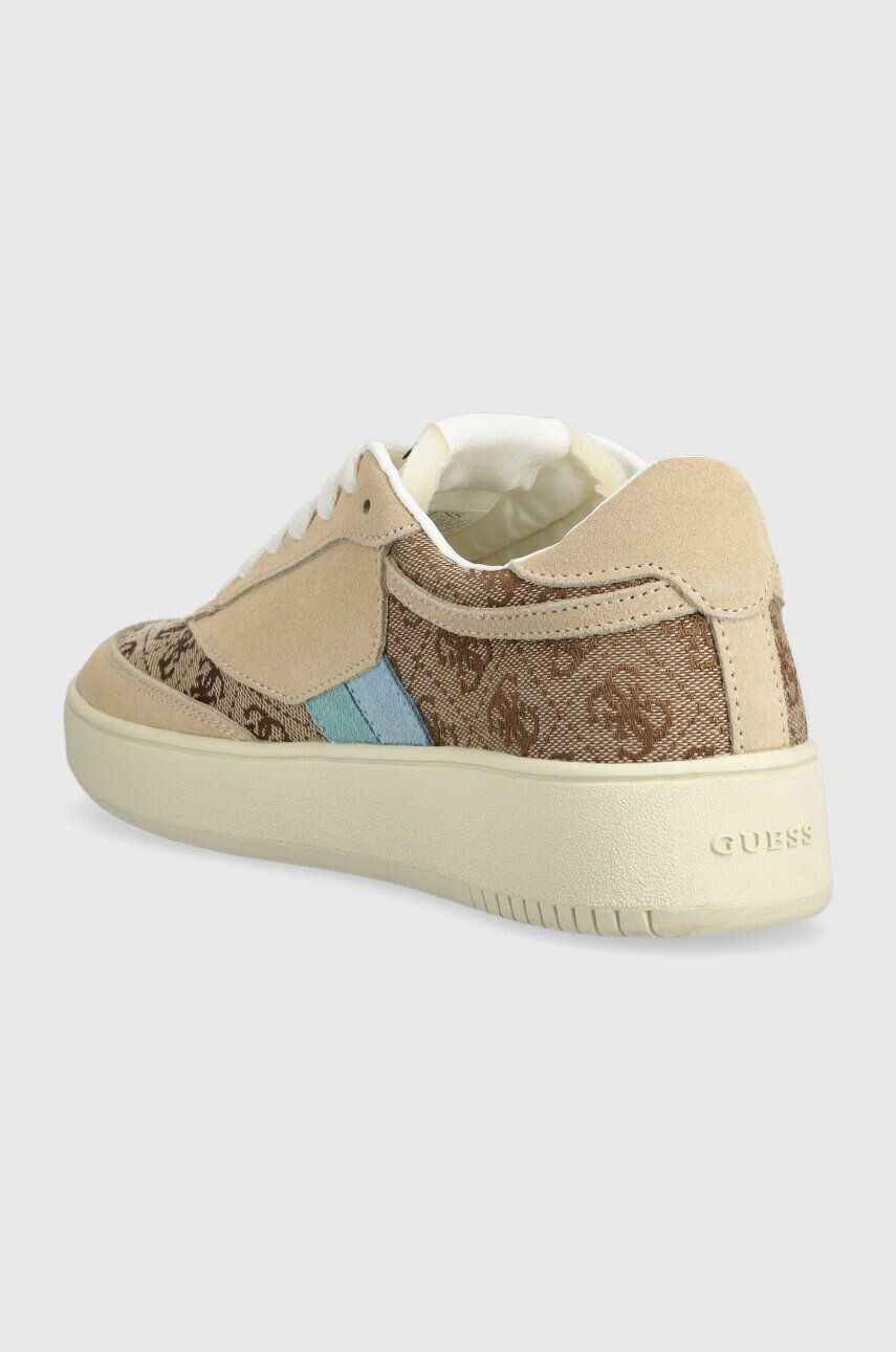 Guess Sneakers boty SISTY béžová barva FL6SIS FAL12 - Pepit.cz