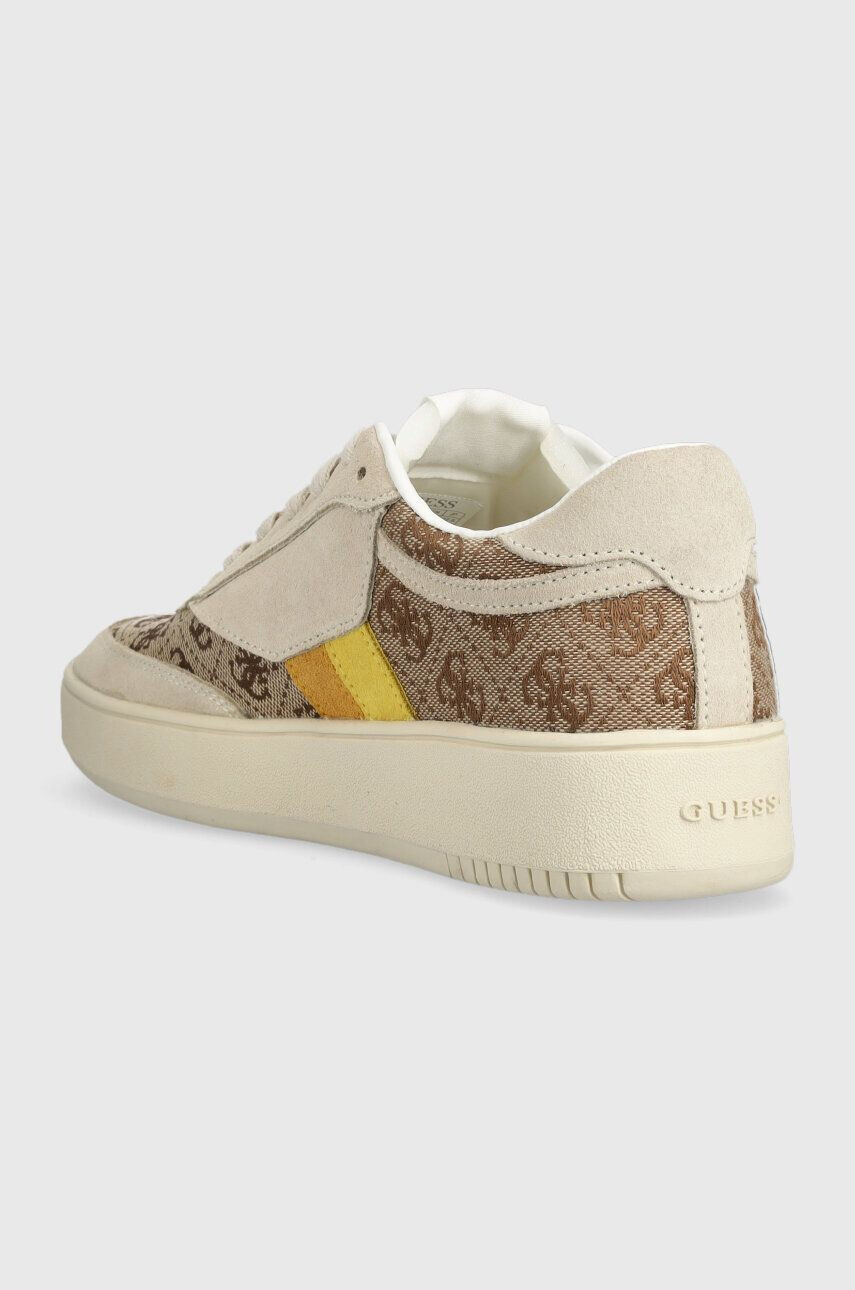 Guess Sneakers boty SISTY béžová barva FL6SIS FAL12 - Pepit.cz