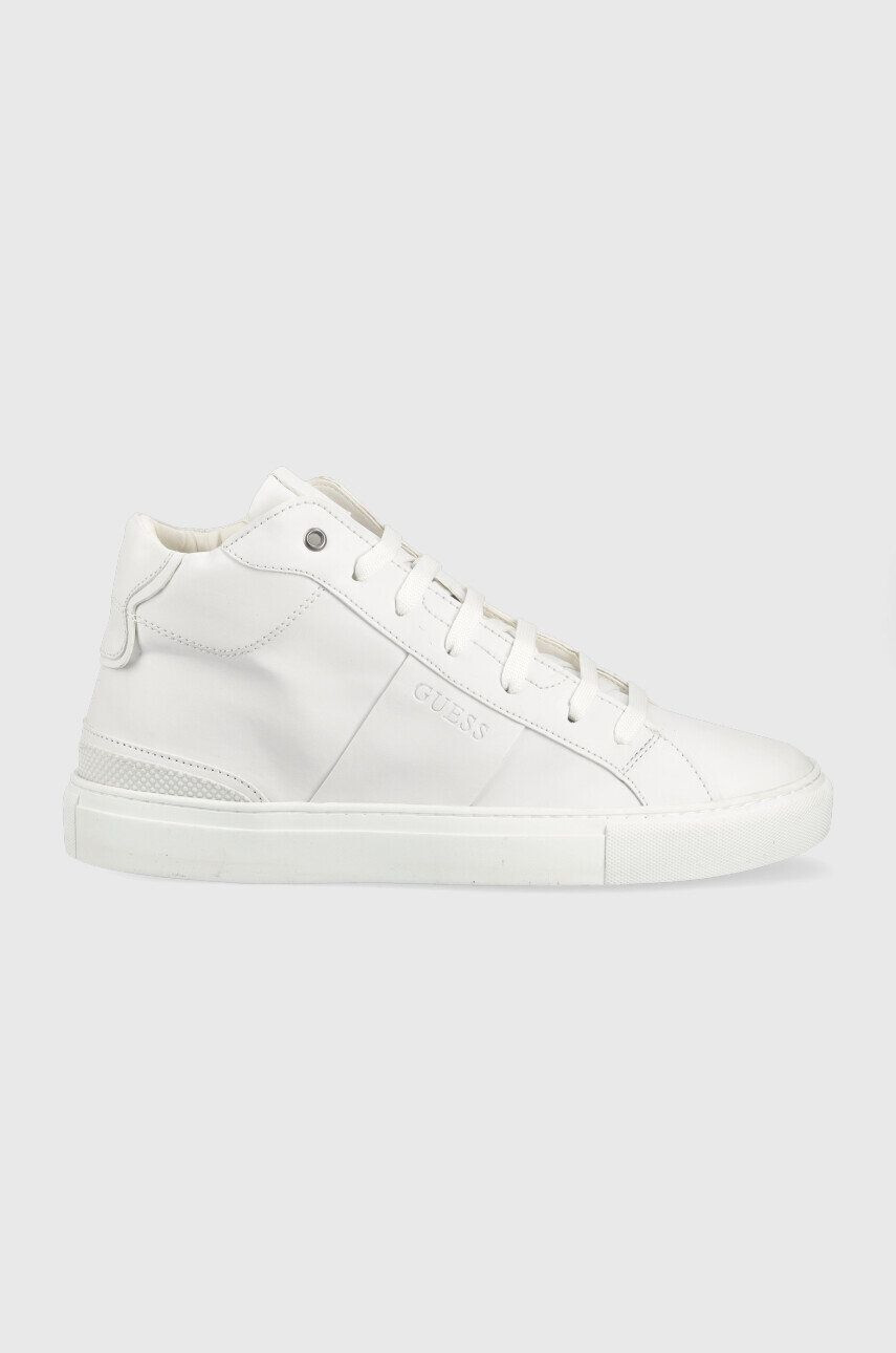 Guess Sneakers boty Todi Mid bílá barva FM5TOM ELE12 OFFWH - Pepit.cz