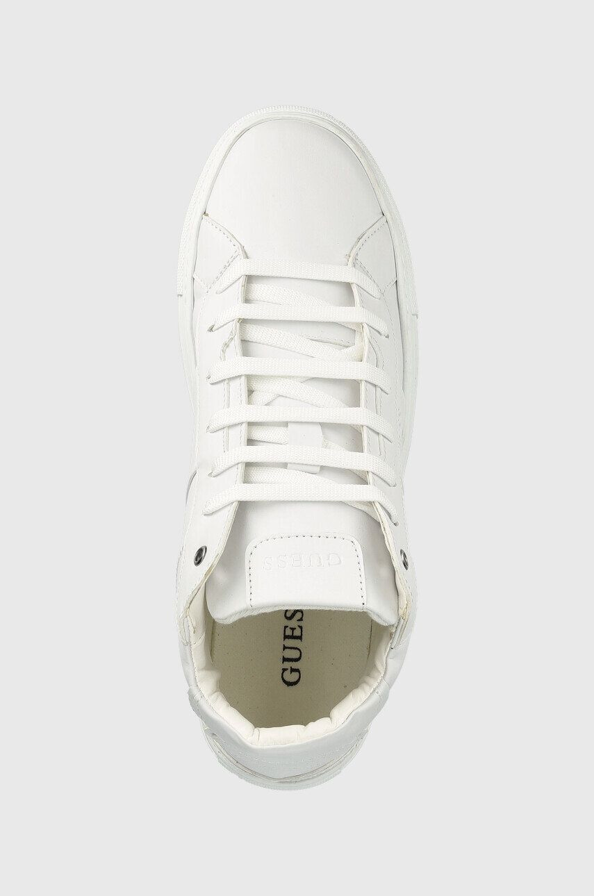 Guess Sneakers boty Todi Mid bílá barva FM5TOM ELE12 OFFWH - Pepit.cz