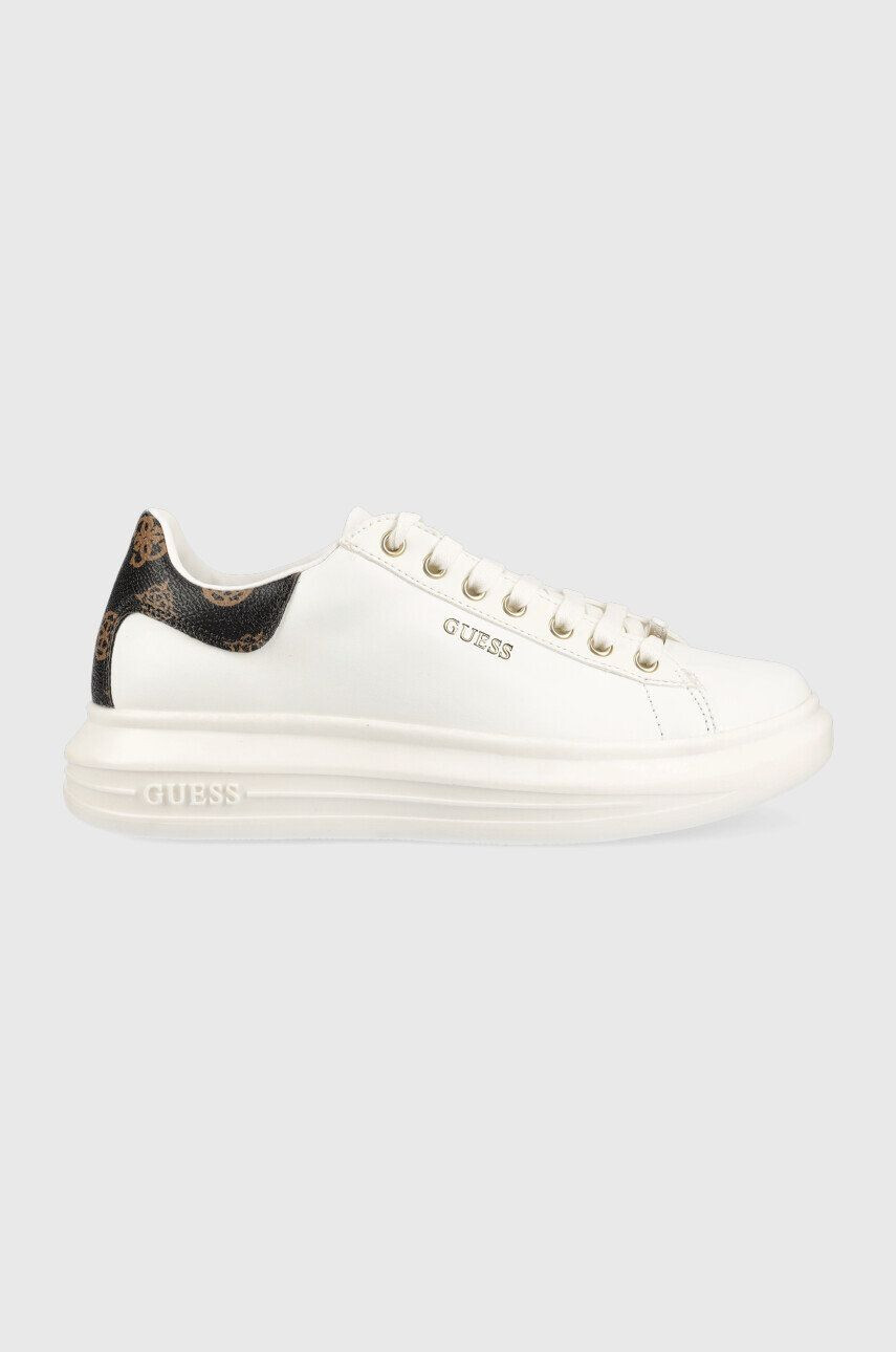 Guess Sneakers boty VIBO bílá barva FL7RNO FAL12 - Pepit.cz