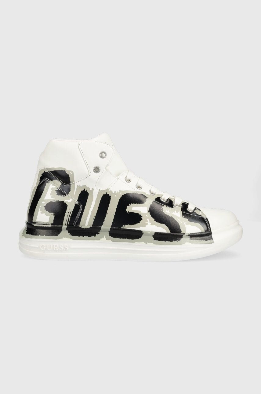 Guess Sneakers boty Vibo Mid - Pepit.cz