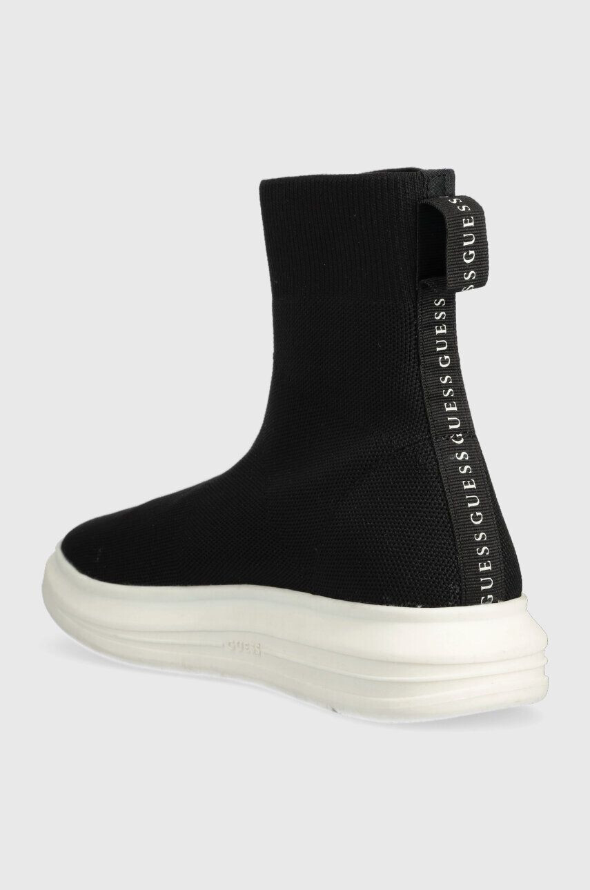 Guess Sneakers boty VIBO SOCK černá barva FM6VSO FAB12 - Pepit.cz