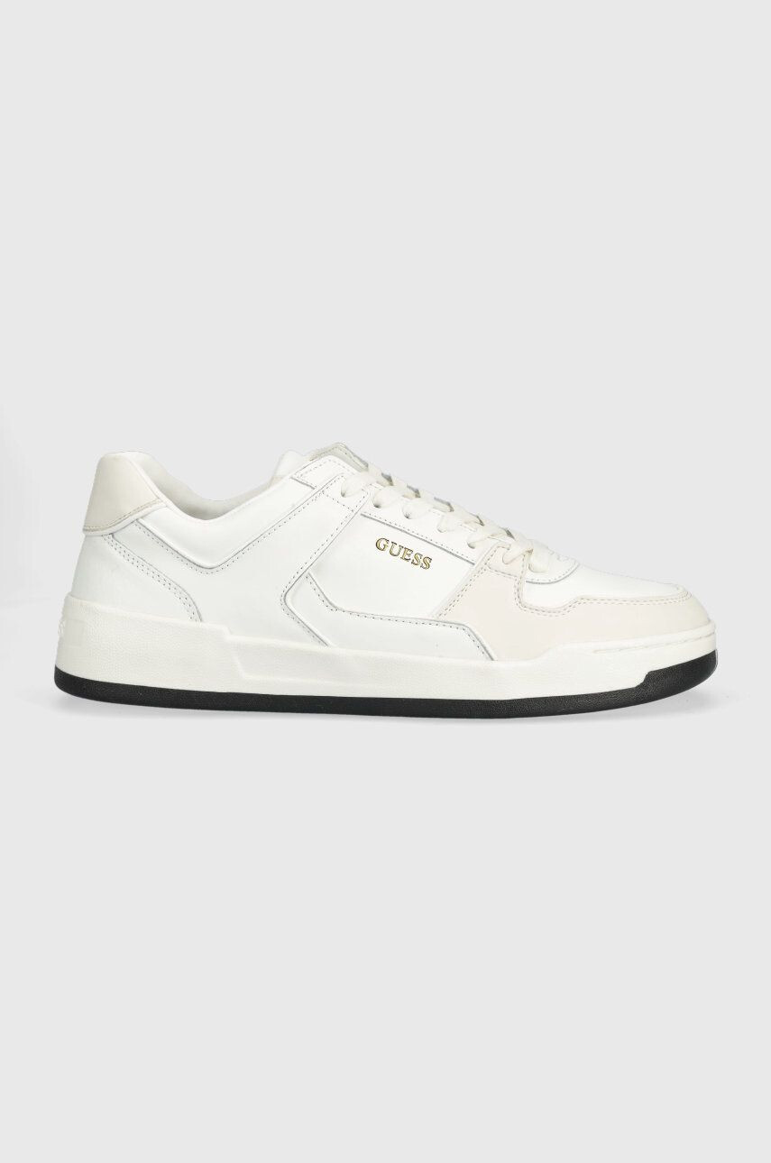 Guess Sneakers boty Vicenza Low bílá barva - Pepit.cz