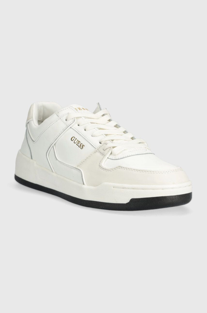 Guess Sneakers boty Vicenza Low bílá barva - Pepit.cz