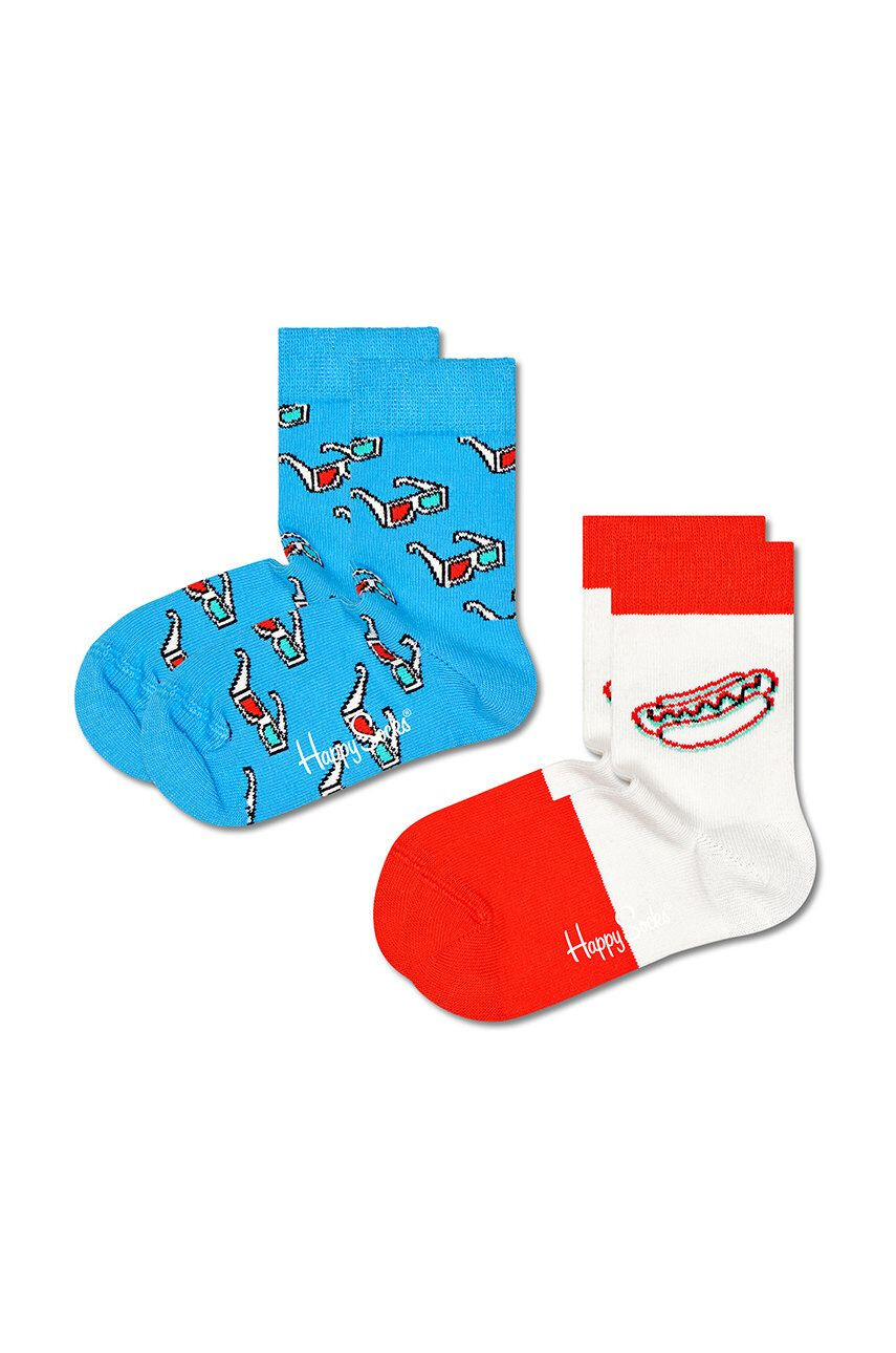 Happy Socks Dětské ponožky 2-pack - Pepit.cz