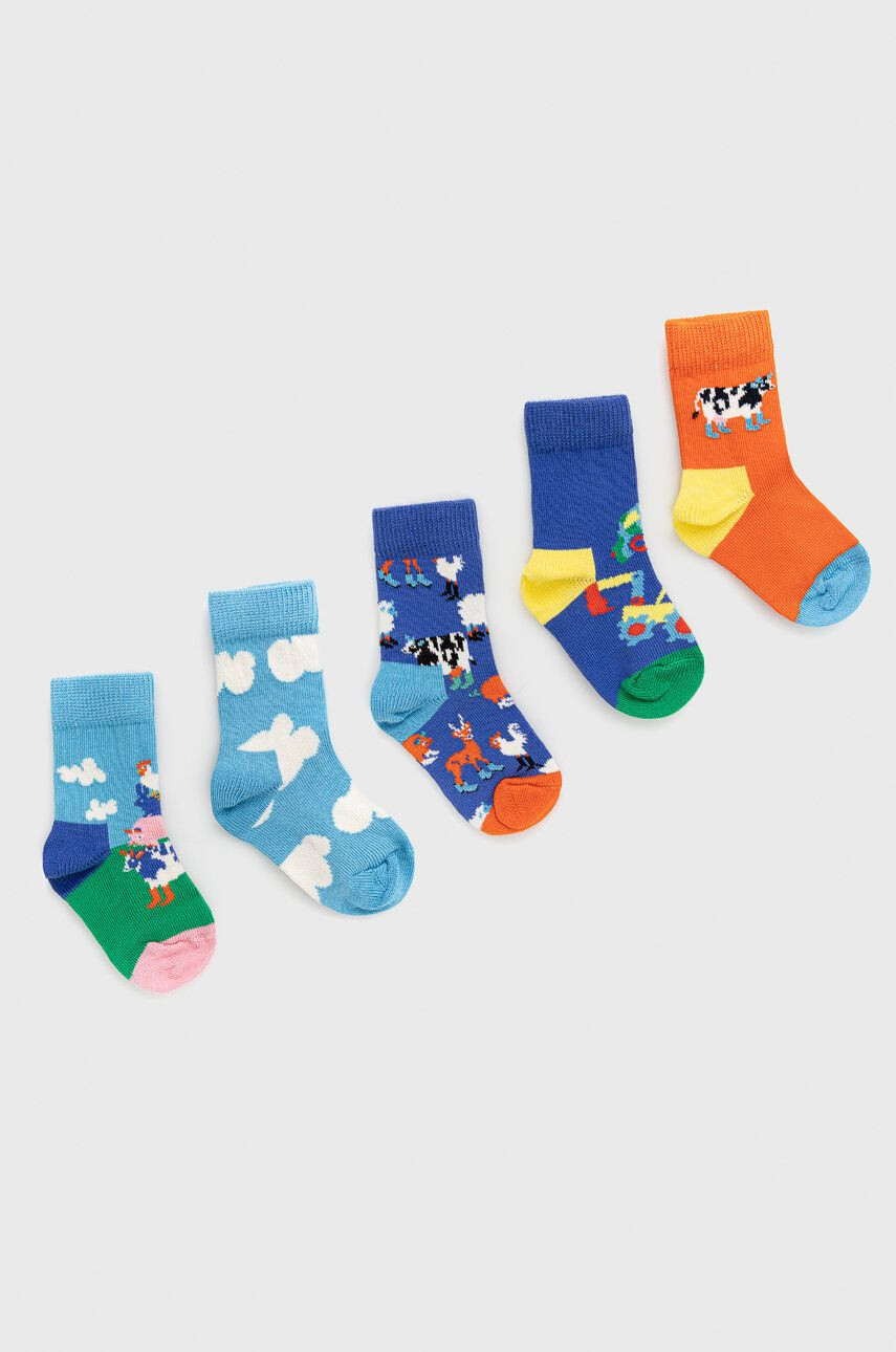 Happy Socks Dětské ponožky Farm Socks Gift Set (5-Pack) - Pepit.cz