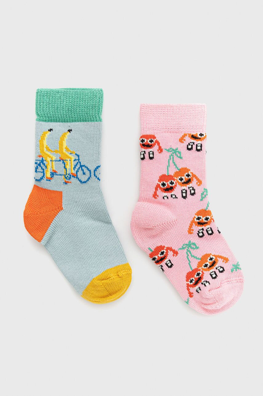 Happy Socks Dětské ponožky Fruit Mates (2-Pack) - Pepit.cz