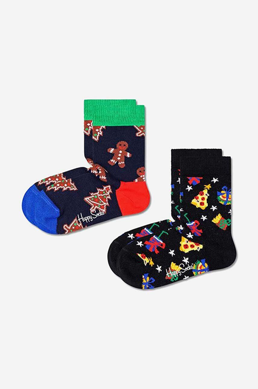 Happy Socks Dětské ponožky Gingerbread & Gifts 2-pack - Pepit.cz