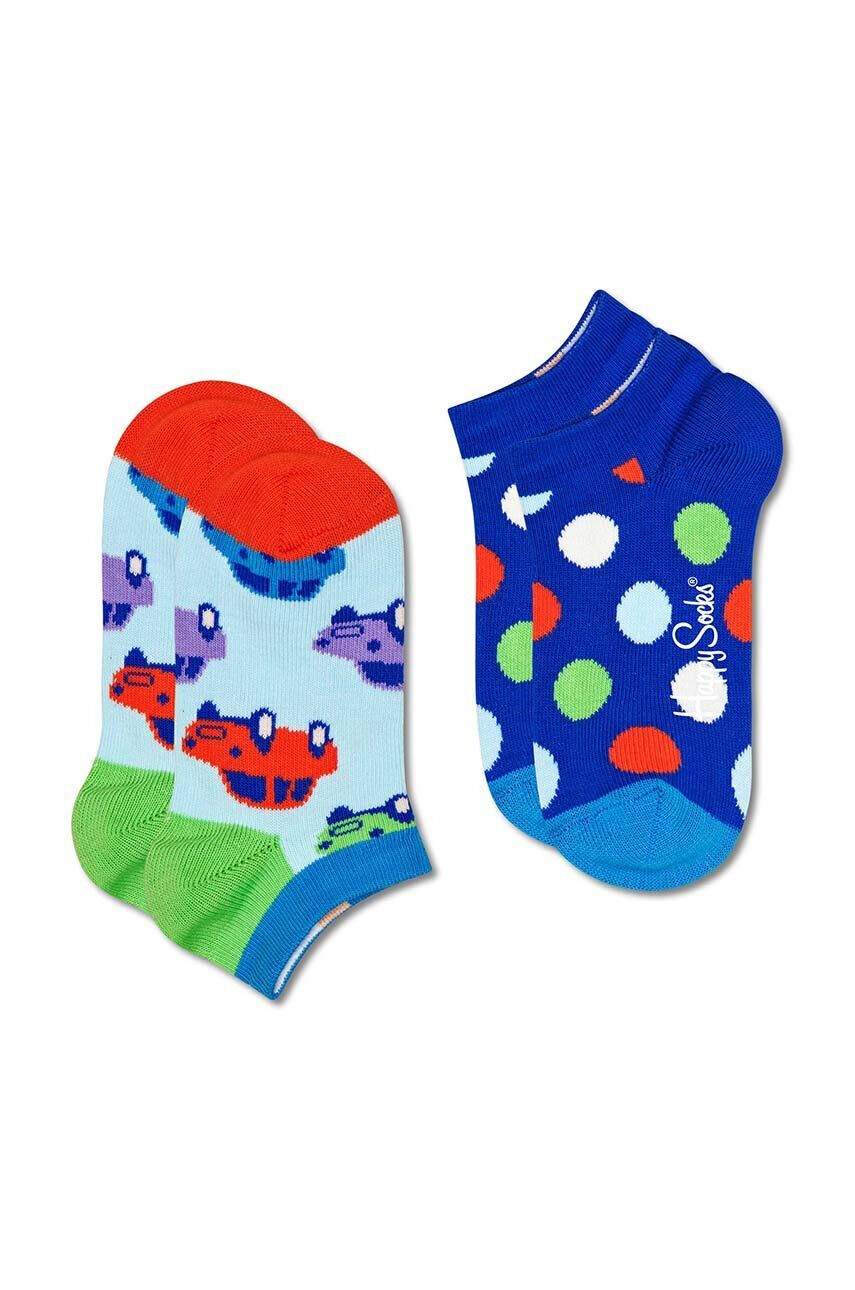 Happy Socks Dětské ponožky Kids Car 2-pack - Pepit.cz