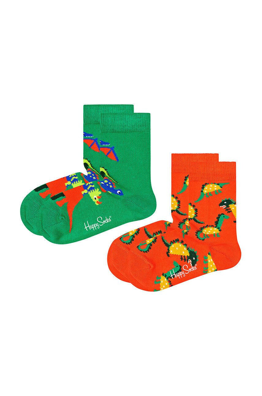 Happy Socks Dětské ponožky Kids Dinos (2-pak) - Pepit.cz