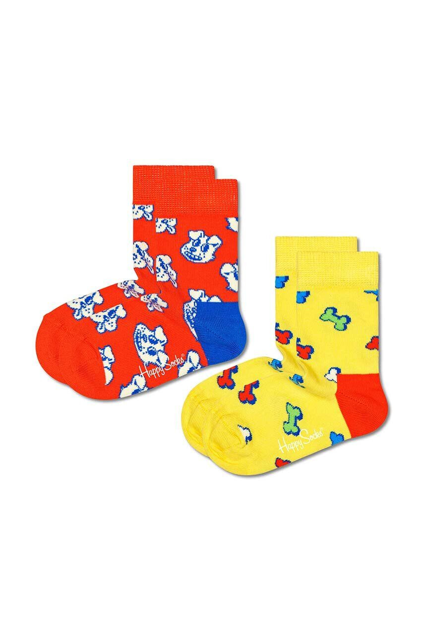 Happy Socks Dětské ponožky Kids Dog & Bone 2-pack - Pepit.cz