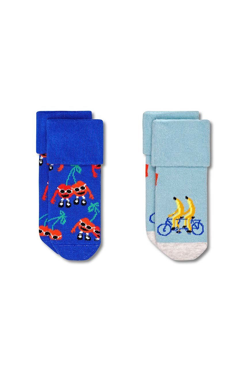 Happy Socks Dětské ponožky Kids Fruit Mates (2-pack) - Pepit.cz