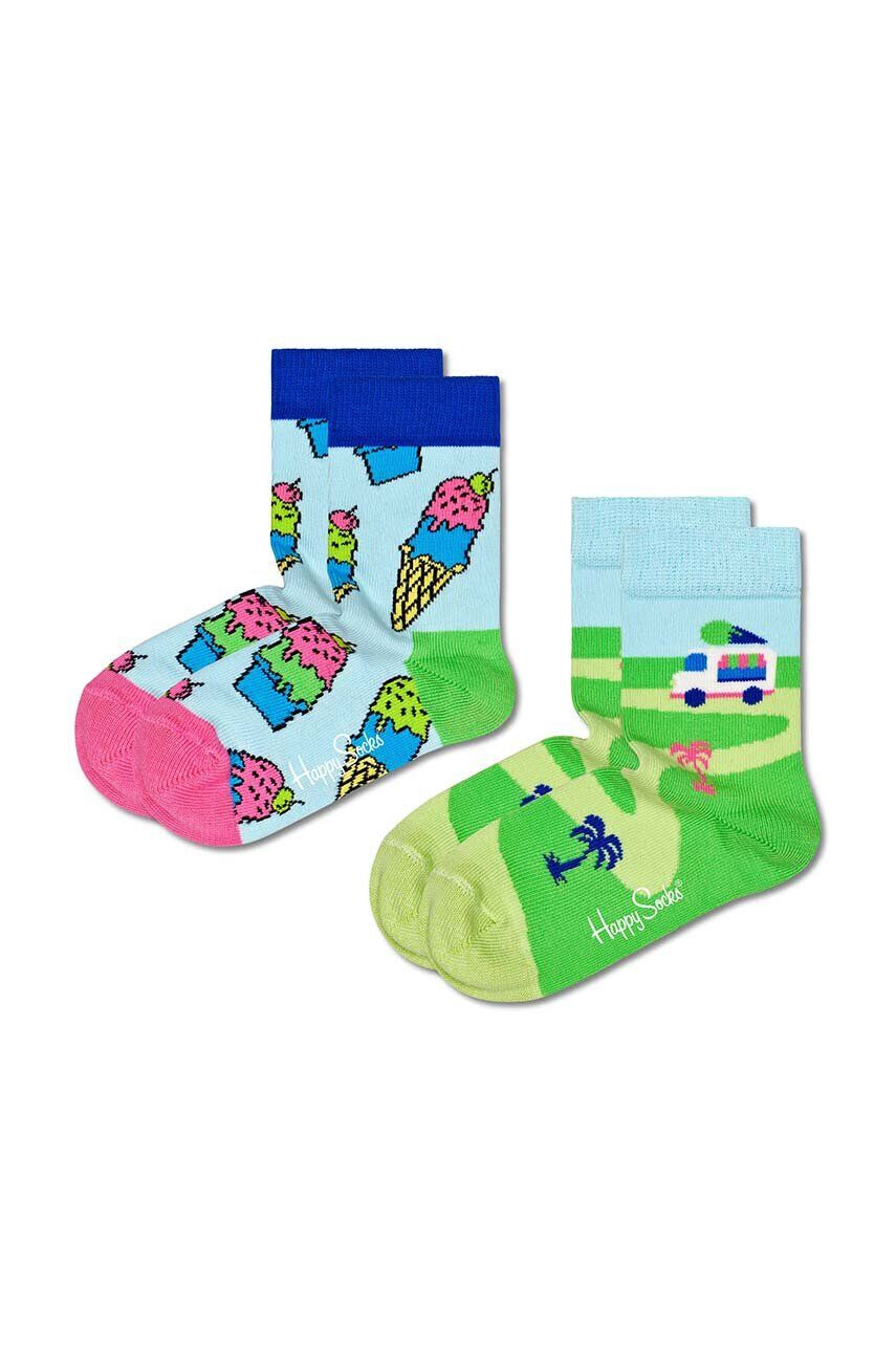 Happy Socks Dětské ponožky Kids Ice Cream 2-pack - Pepit.cz