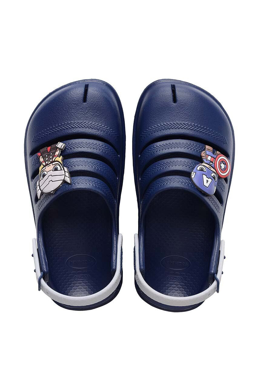 Havaianas Dětské pantofle CLOG MARVEL tmavomodrá barva - Pepit.cz