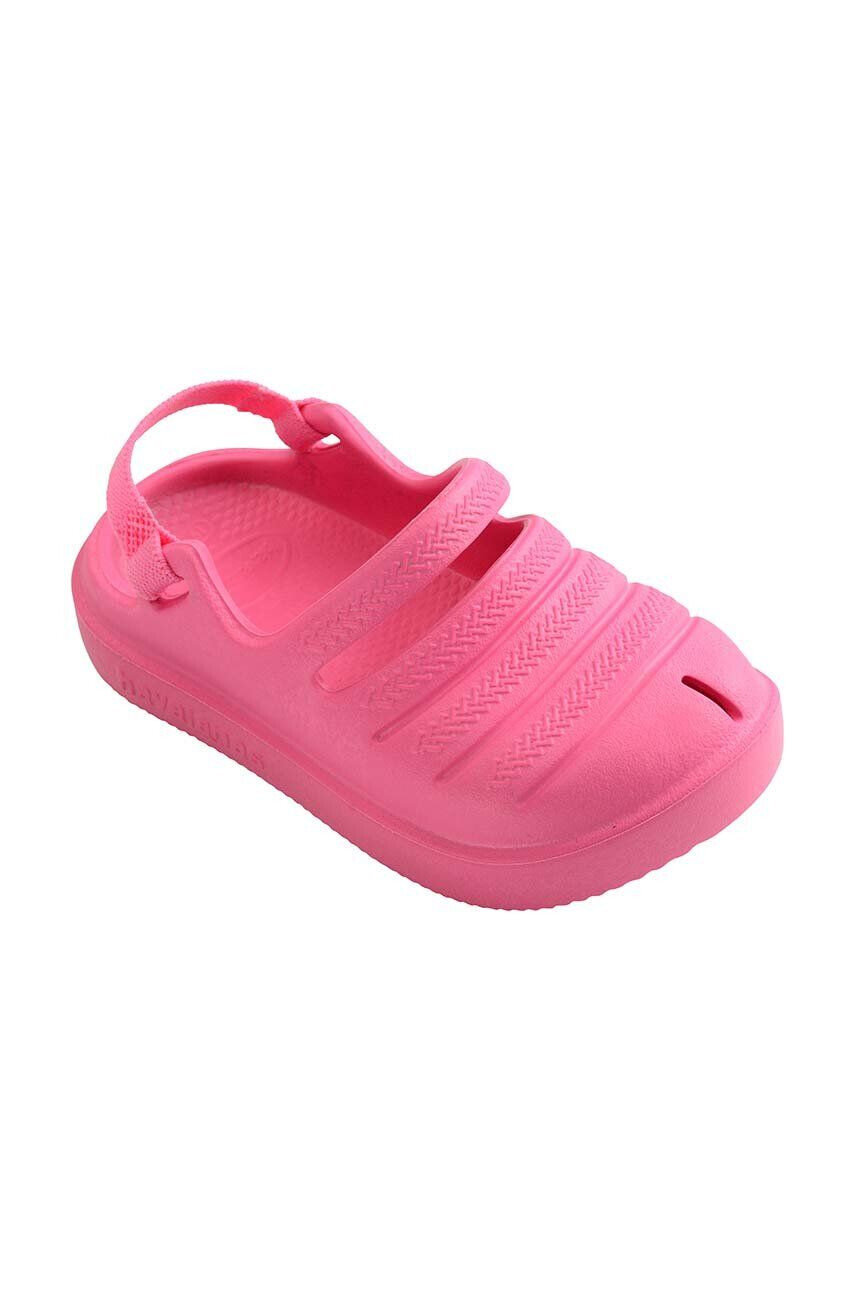 Havaianas Dětské sandály CLOG žlutá barva - Pepit.cz