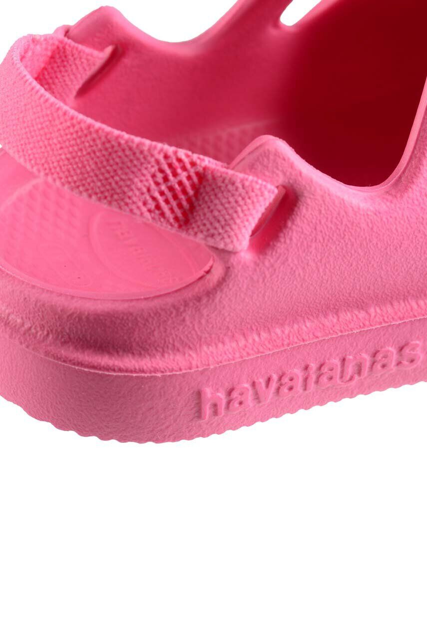 Havaianas Dětské sandály CLOG žlutá barva - Pepit.cz