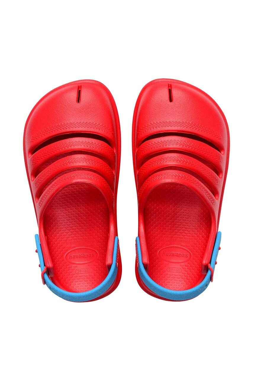 Havaianas Dětské sandály CLOG červená barva - Pepit.cz