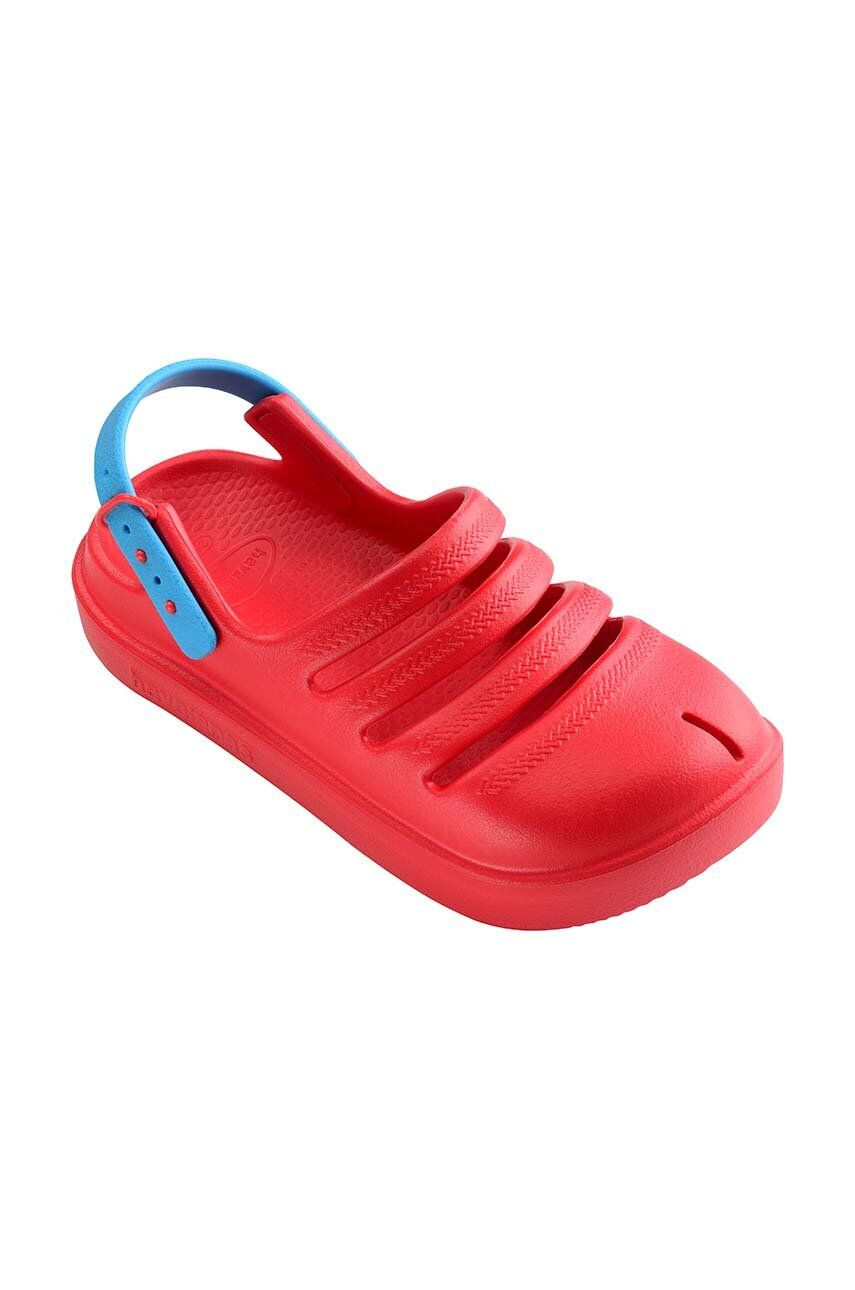 Havaianas Dětské sandály CLOG červená barva - Pepit.cz