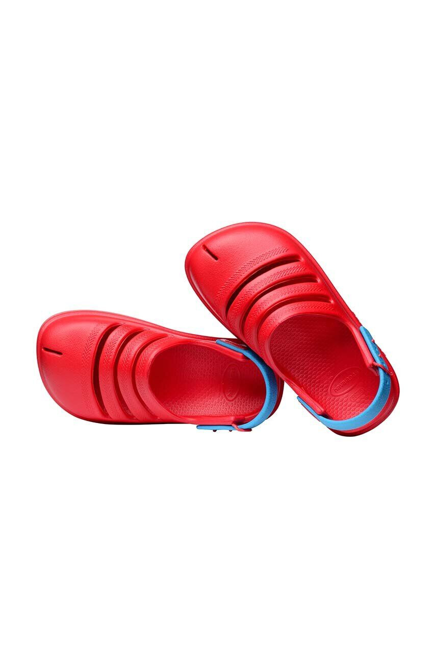 Havaianas Dětské sandály CLOG červená barva - Pepit.cz