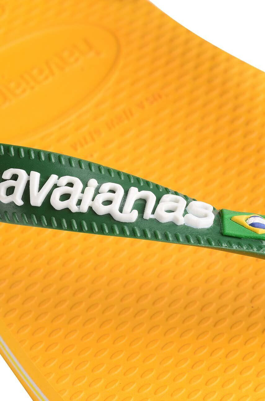 Havaianas Dětské žabky BRASIL LOGO růžová barva - Pepit.cz