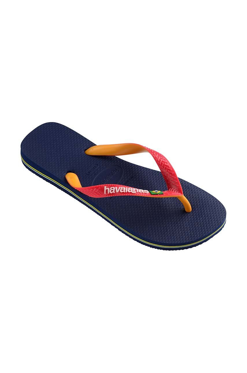 Havaianas Dětské žabky BRASIL MIX tmavomodrá barva - Pepit.cz