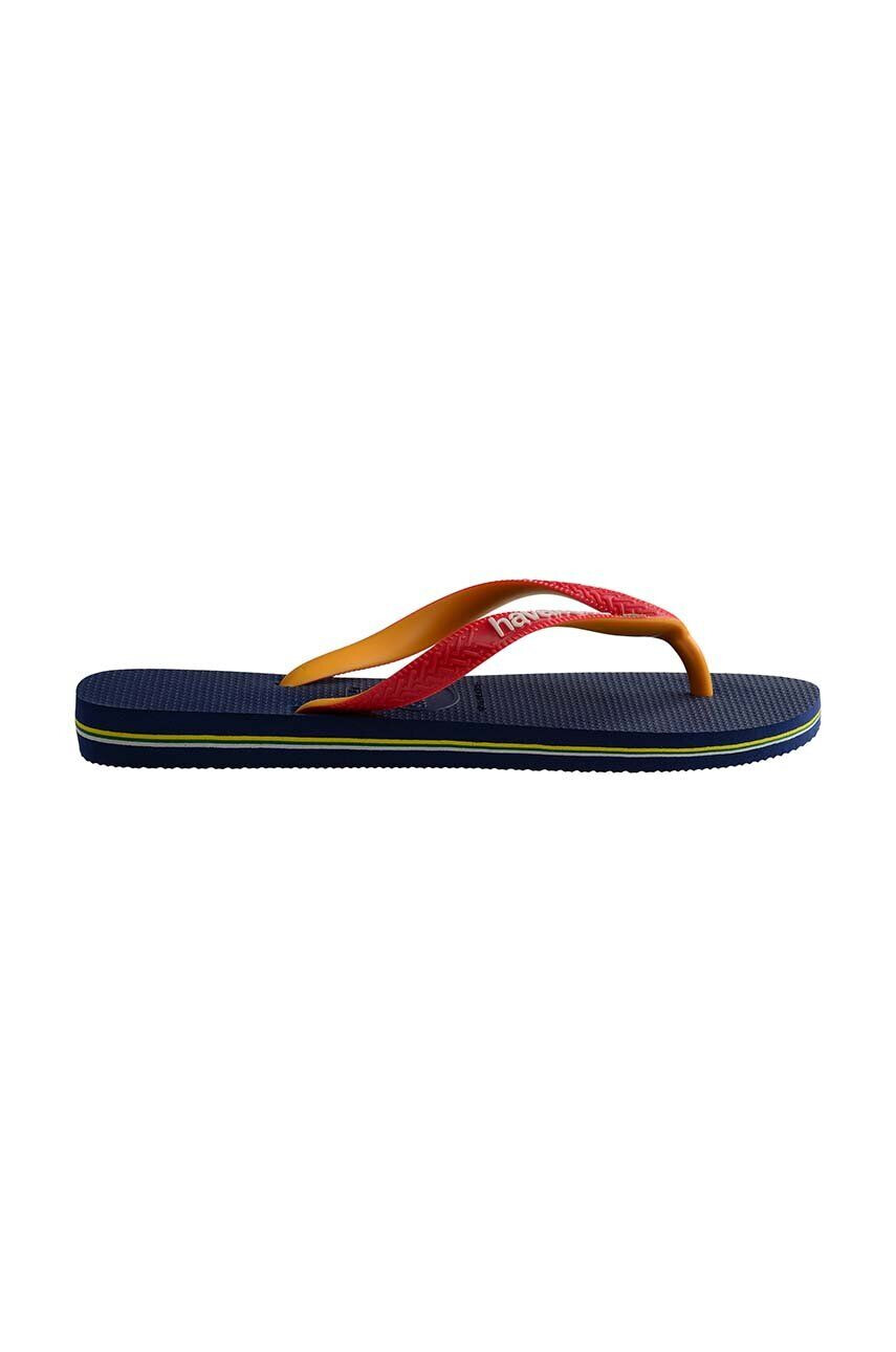 Havaianas Dětské žabky BRASIL MIX tmavomodrá barva - Pepit.cz