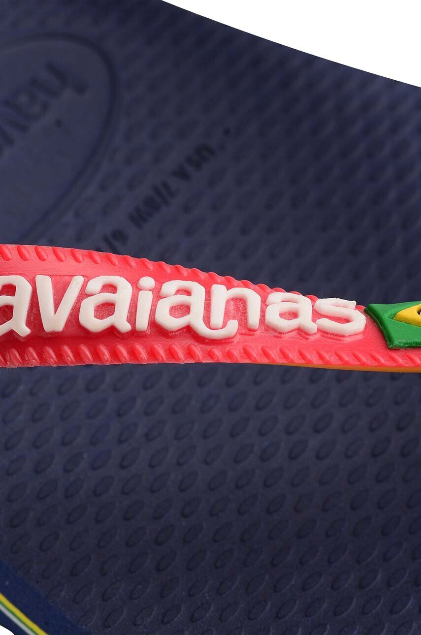 Havaianas Dětské žabky BRASIL MIX tmavomodrá barva - Pepit.cz