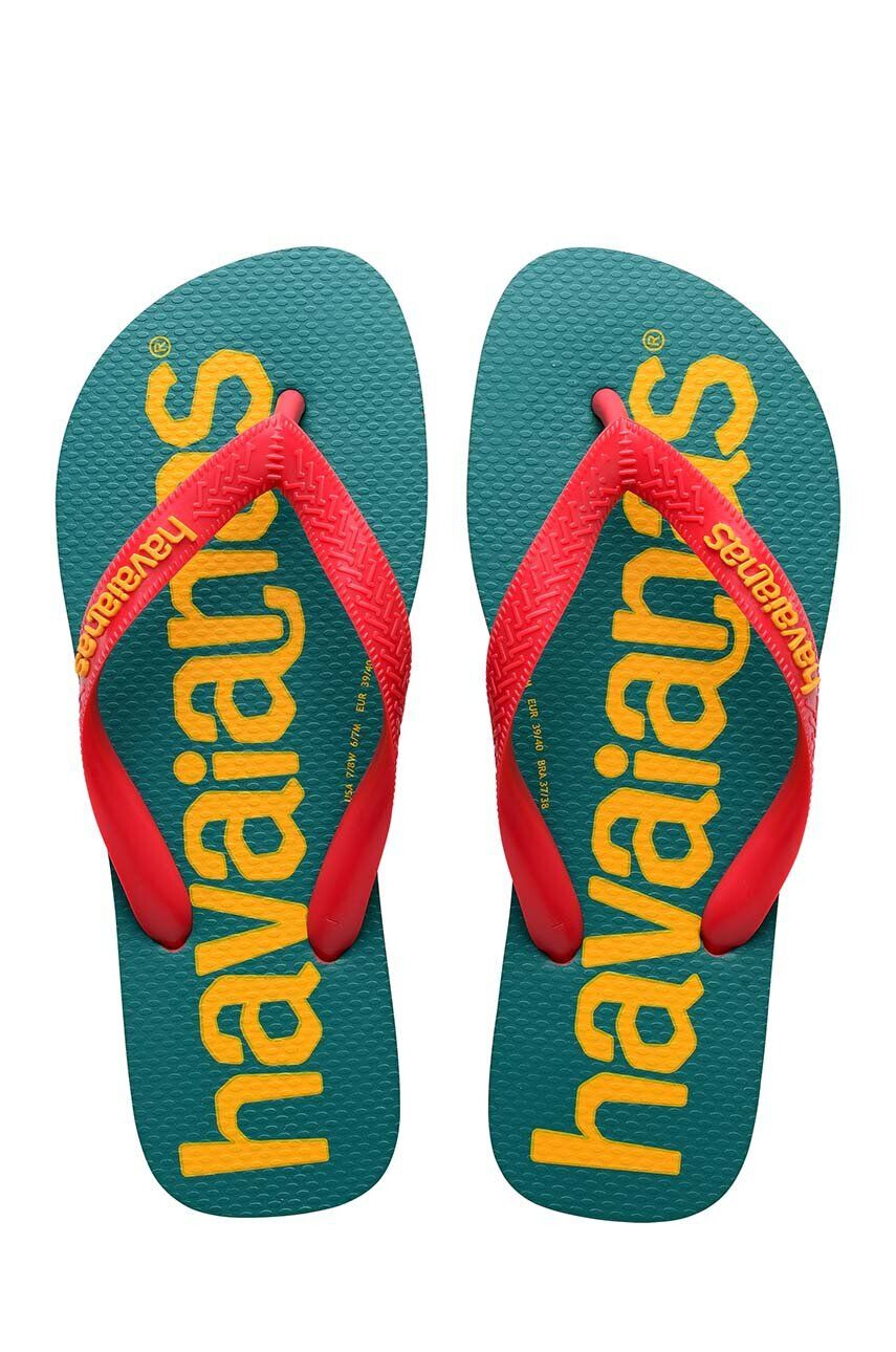 Havaianas Dětské žabky LOGOMANIA vínová barva - Pepit.cz