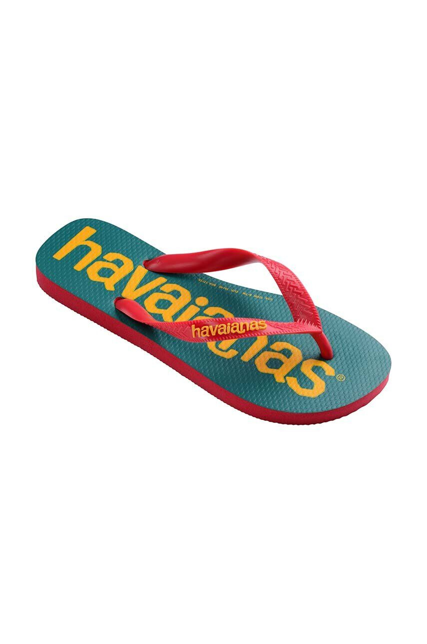 Havaianas Dětské žabky LOGOMANIA vínová barva - Pepit.cz