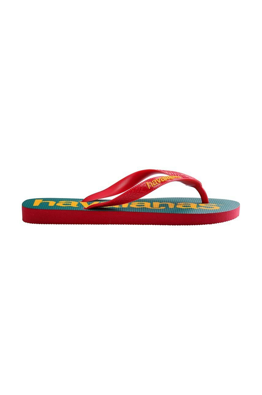 Havaianas Dětské žabky LOGOMANIA vínová barva - Pepit.cz