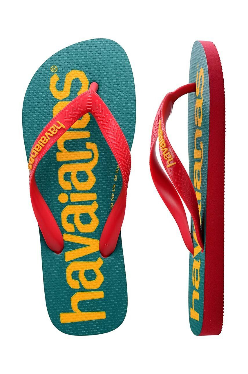 Havaianas Dětské žabky LOGOMANIA vínová barva - Pepit.cz