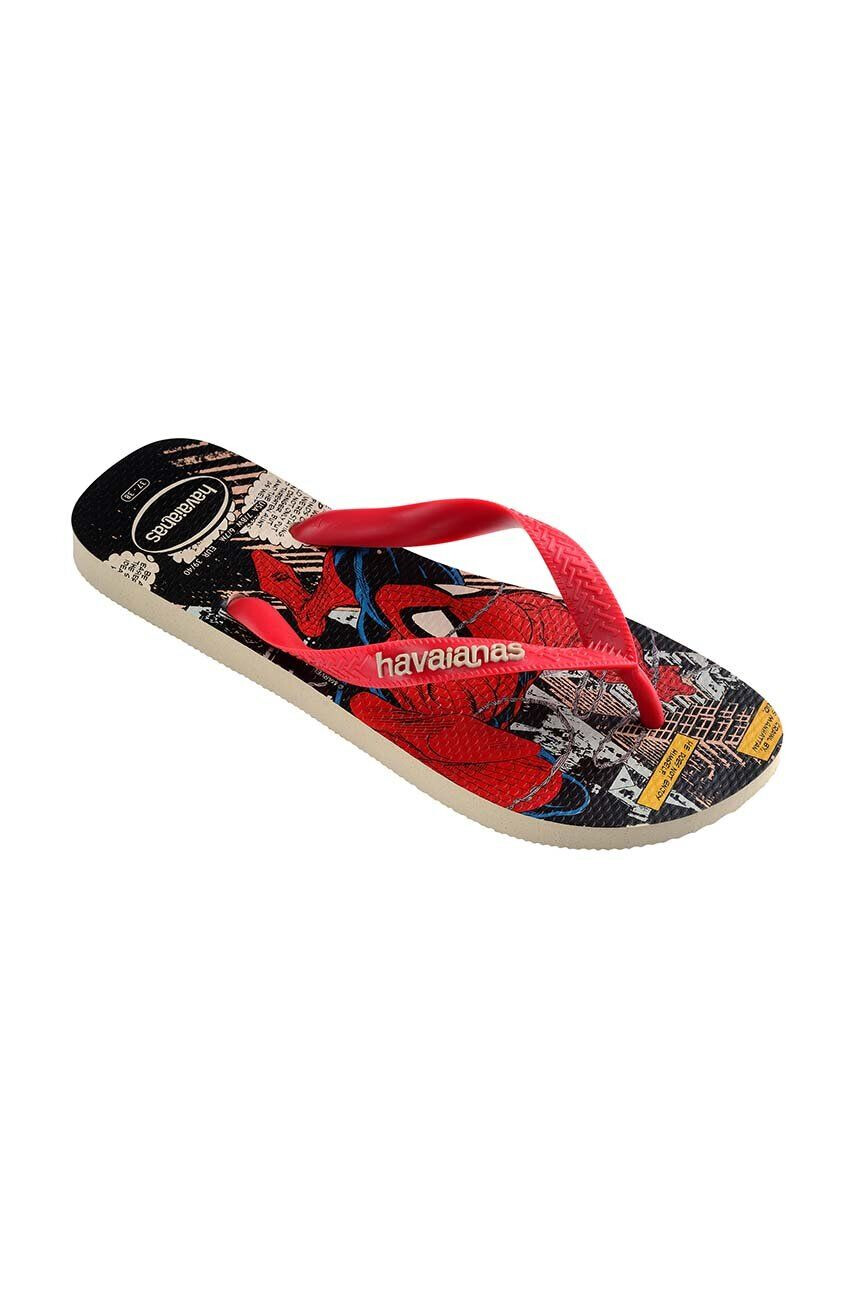 Havaianas Dětské žabky MARVEL CLASSICS červená barva - Pepit.cz