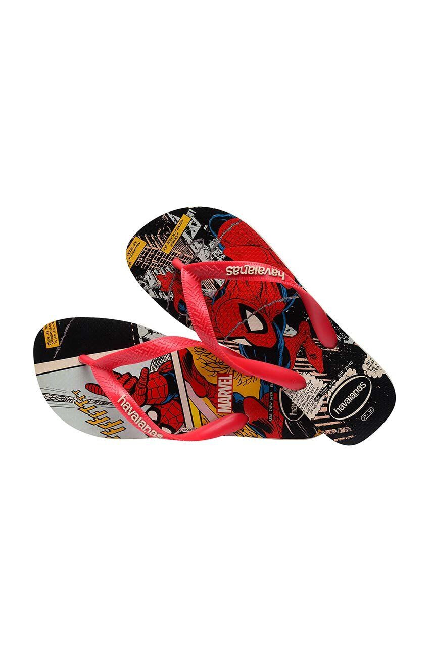 Havaianas Dětské žabky MARVEL CLASSICS červená barva - Pepit.cz