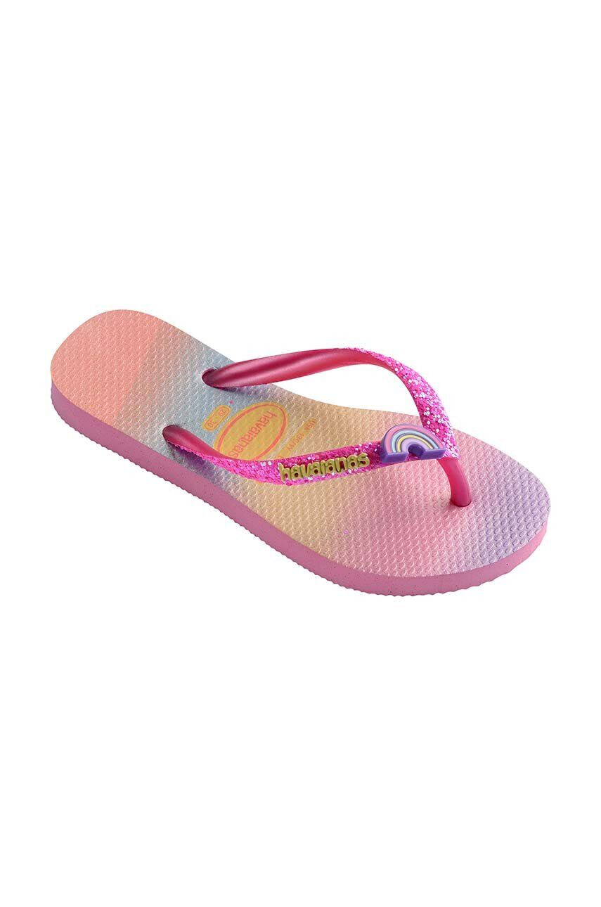 Havaianas Dětské žabky SLIM GLITTER TRENDY - Pepit.cz