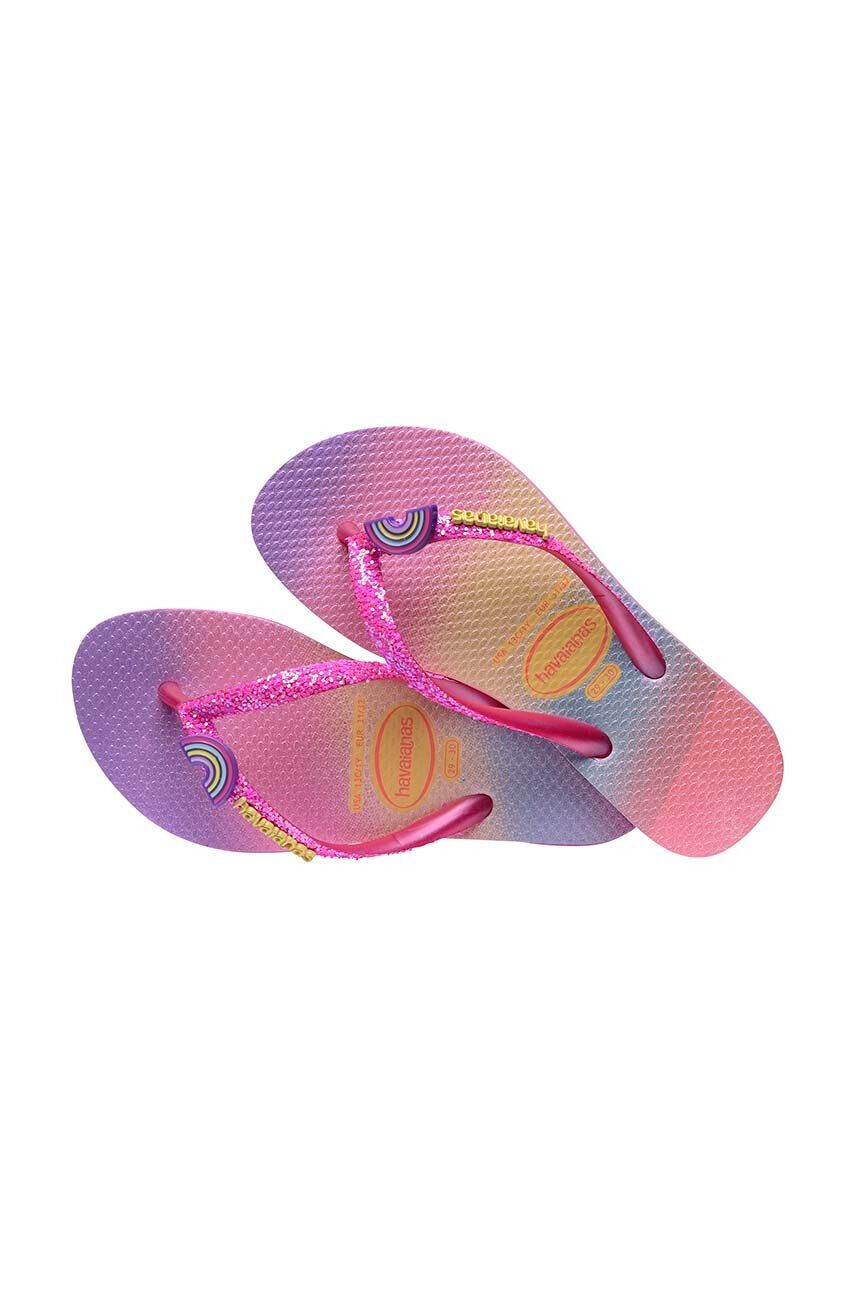 Havaianas Dětské žabky SLIM GLITTER TRENDY - Pepit.cz