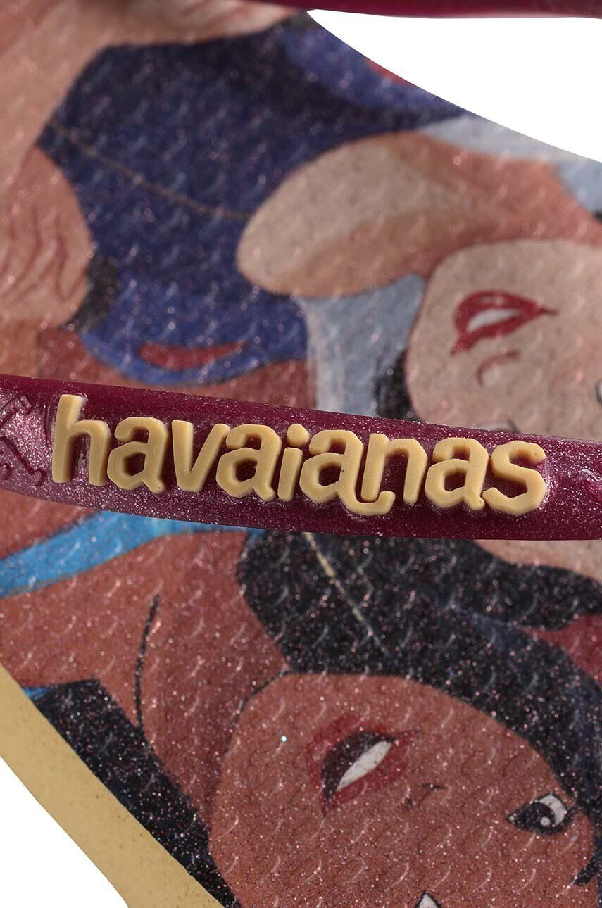 Havaianas Dětské žabky SLIM PRINCESS růžová barva - Pepit.cz