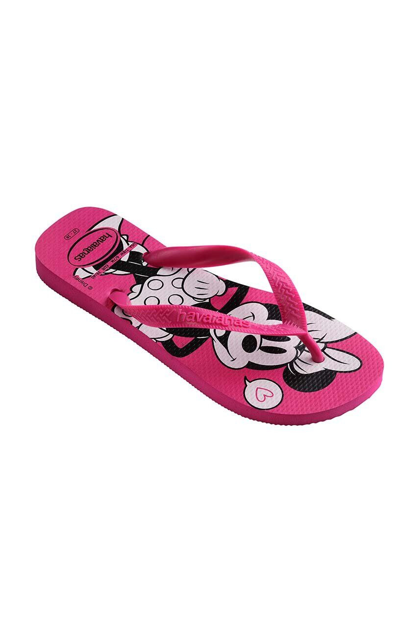 Havaianas Dětské žabky TOP DISNEY růžová barva - Pepit.cz