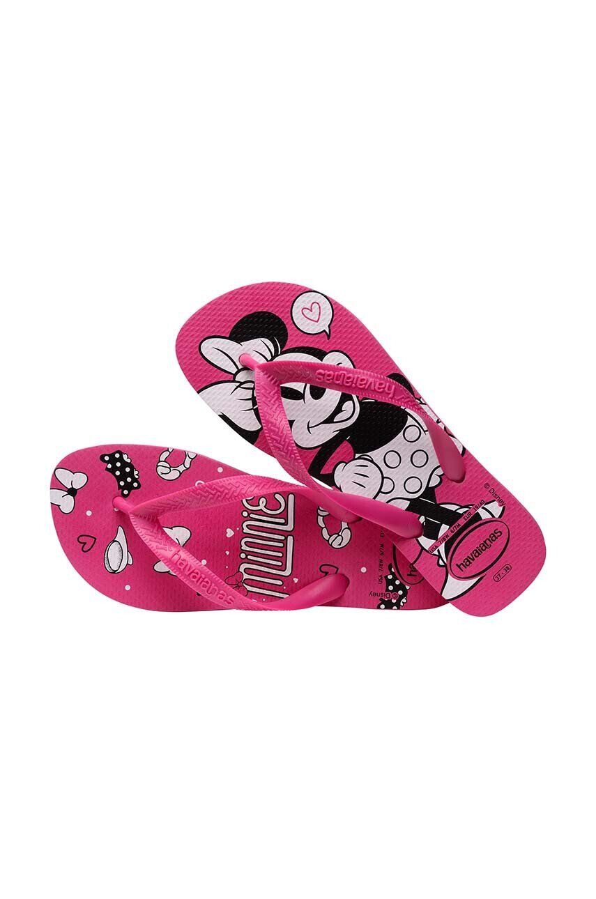 Havaianas Dětské žabky TOP DISNEY růžová barva - Pepit.cz