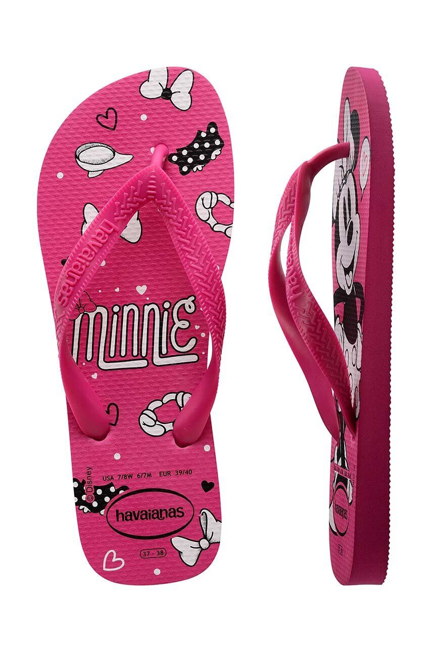 Havaianas Dětské žabky TOP DISNEY růžová barva - Pepit.cz