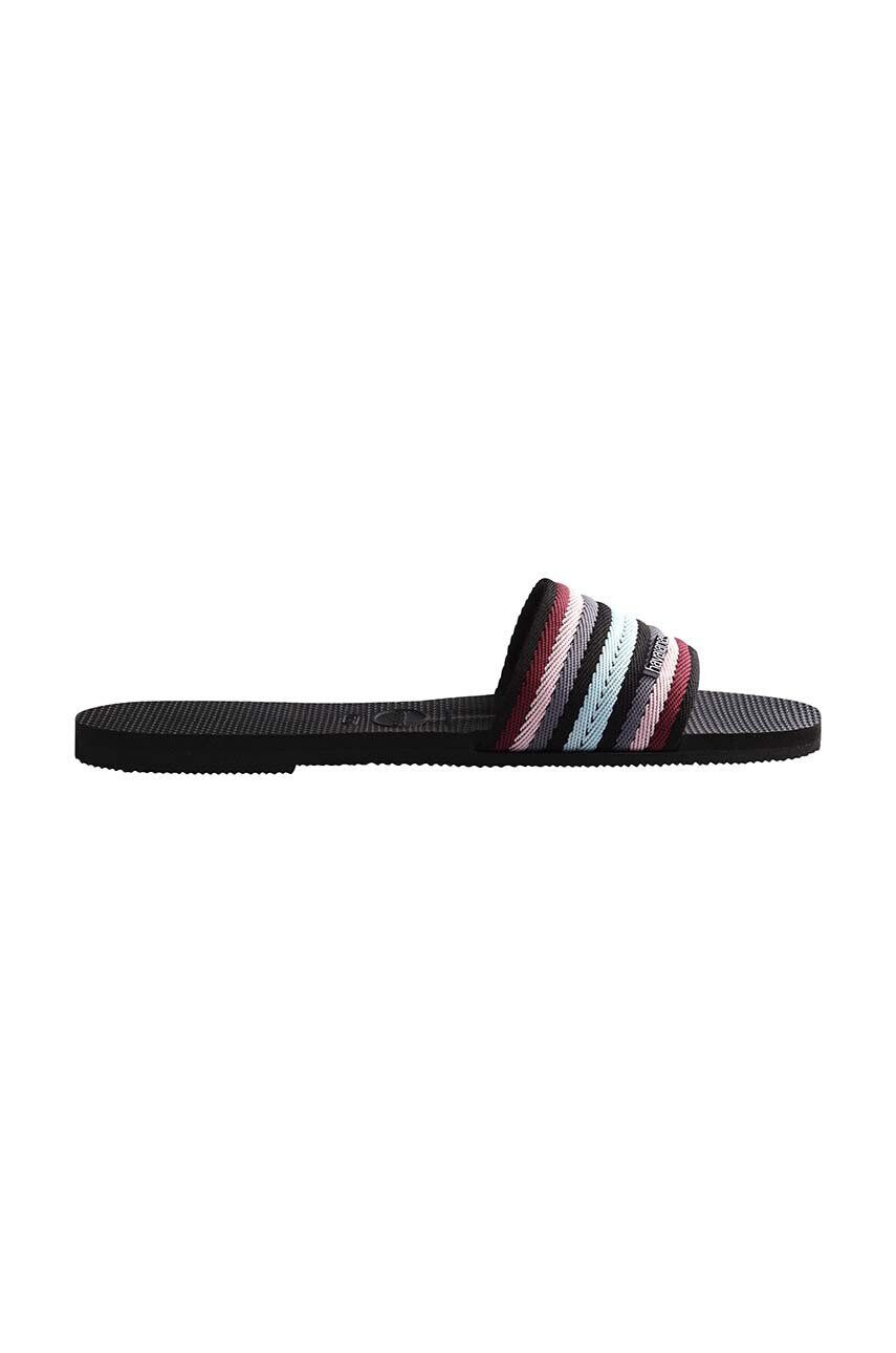 Havaianas Pantofle YOU MALTA MIX dámské černá barva 4147021.0090 - Pepit.cz