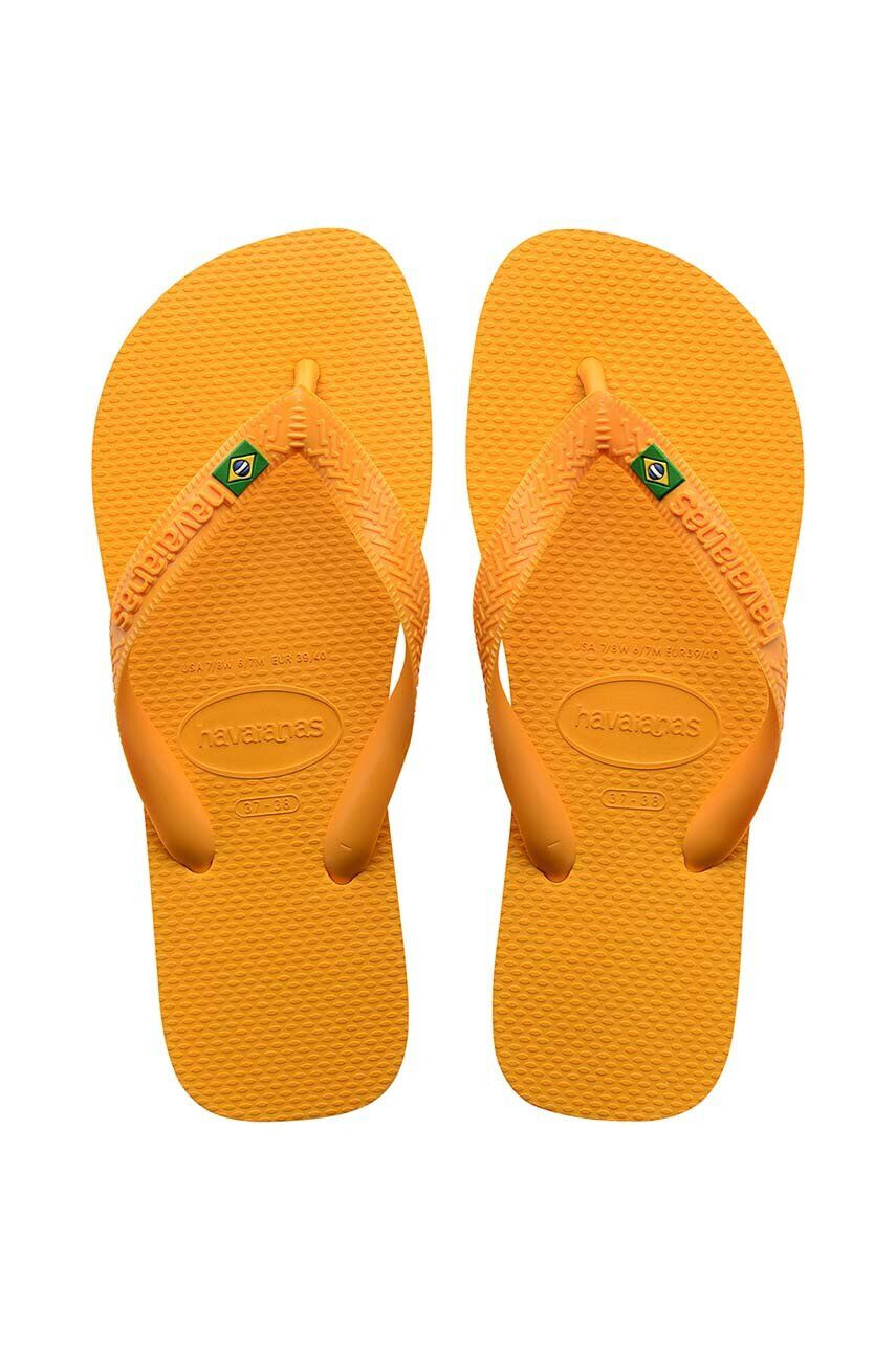 Havaianas Žabky BRASIL žlutá barva 4000032.1740 - Pepit.cz