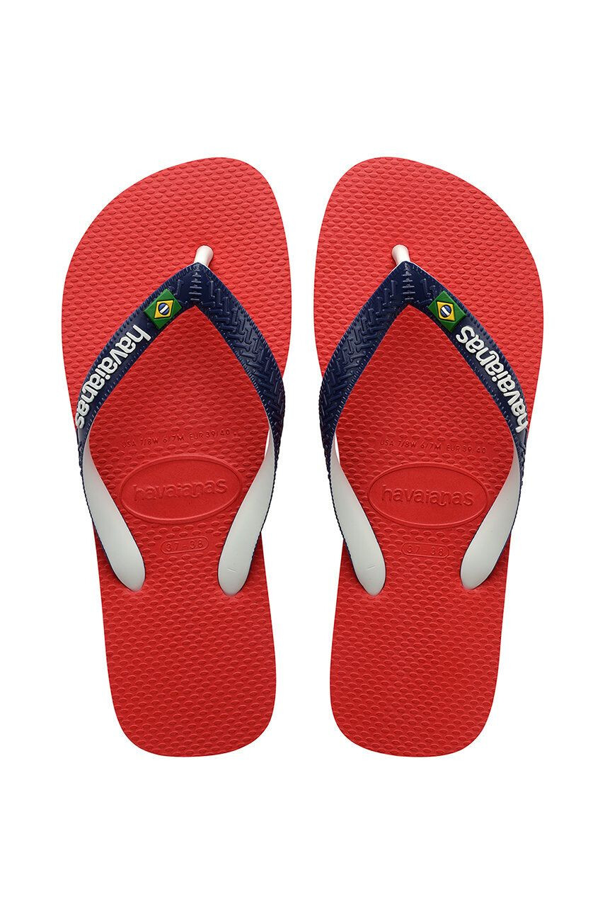 Havaianas Žabky Brasil červená barva - Pepit.cz