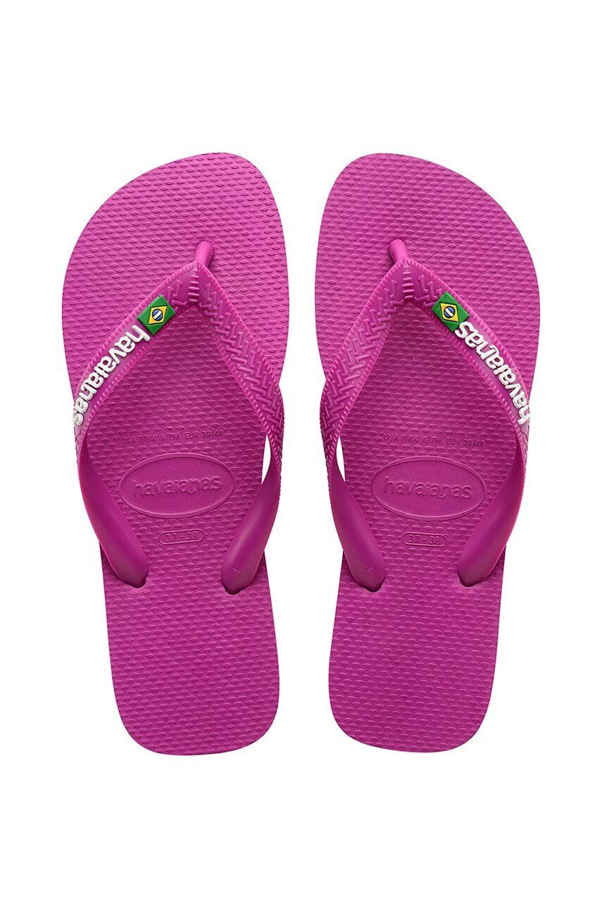 Havaianas Žabky BRASIL LOGO pánské červená barva 4110850.7797 - Pepit.cz