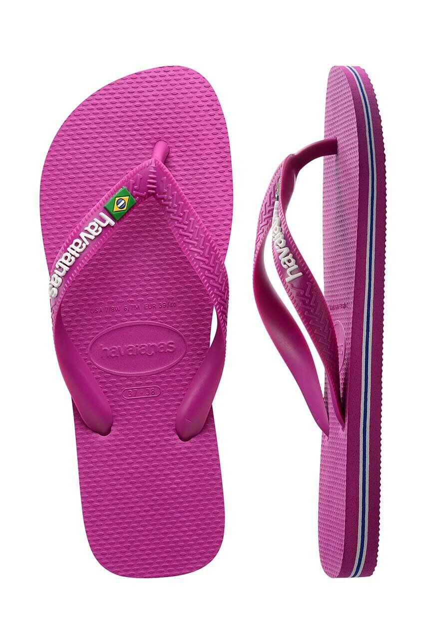 Havaianas Žabky BRASIL LOGO pánské červená barva 4110850.7797 - Pepit.cz