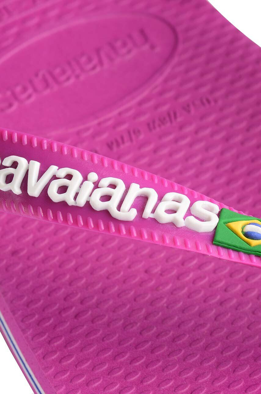 Havaianas Žabky BRASIL LOGO pánské červená barva 4110850.7797 - Pepit.cz