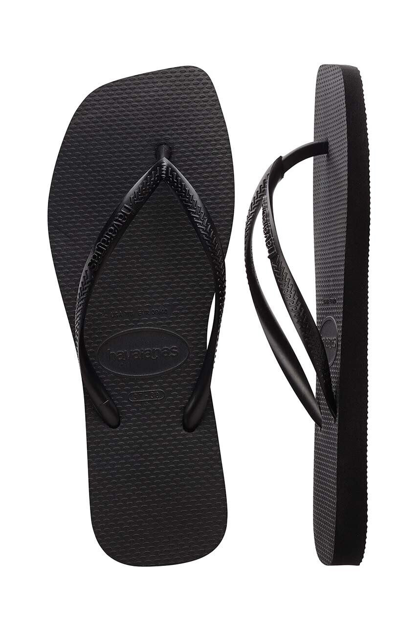 Havaianas Žabky SQUARE dámské růžová barva na plochém podpatku 4148301.3544 - Pepit.cz