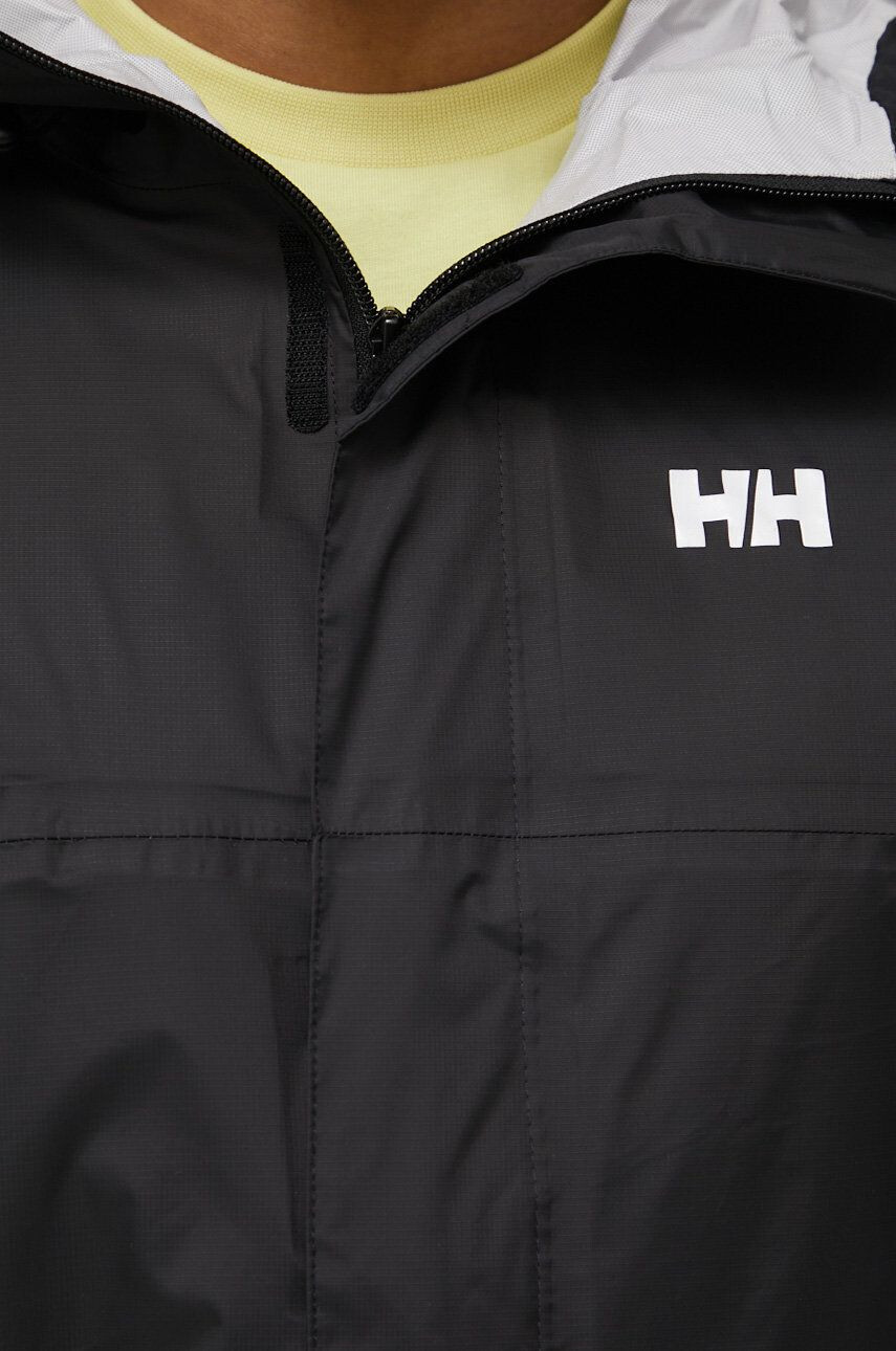 Helly Hansen Nepromokavá bunda Loke pánská černá barva 62252-402 - Pepit.cz