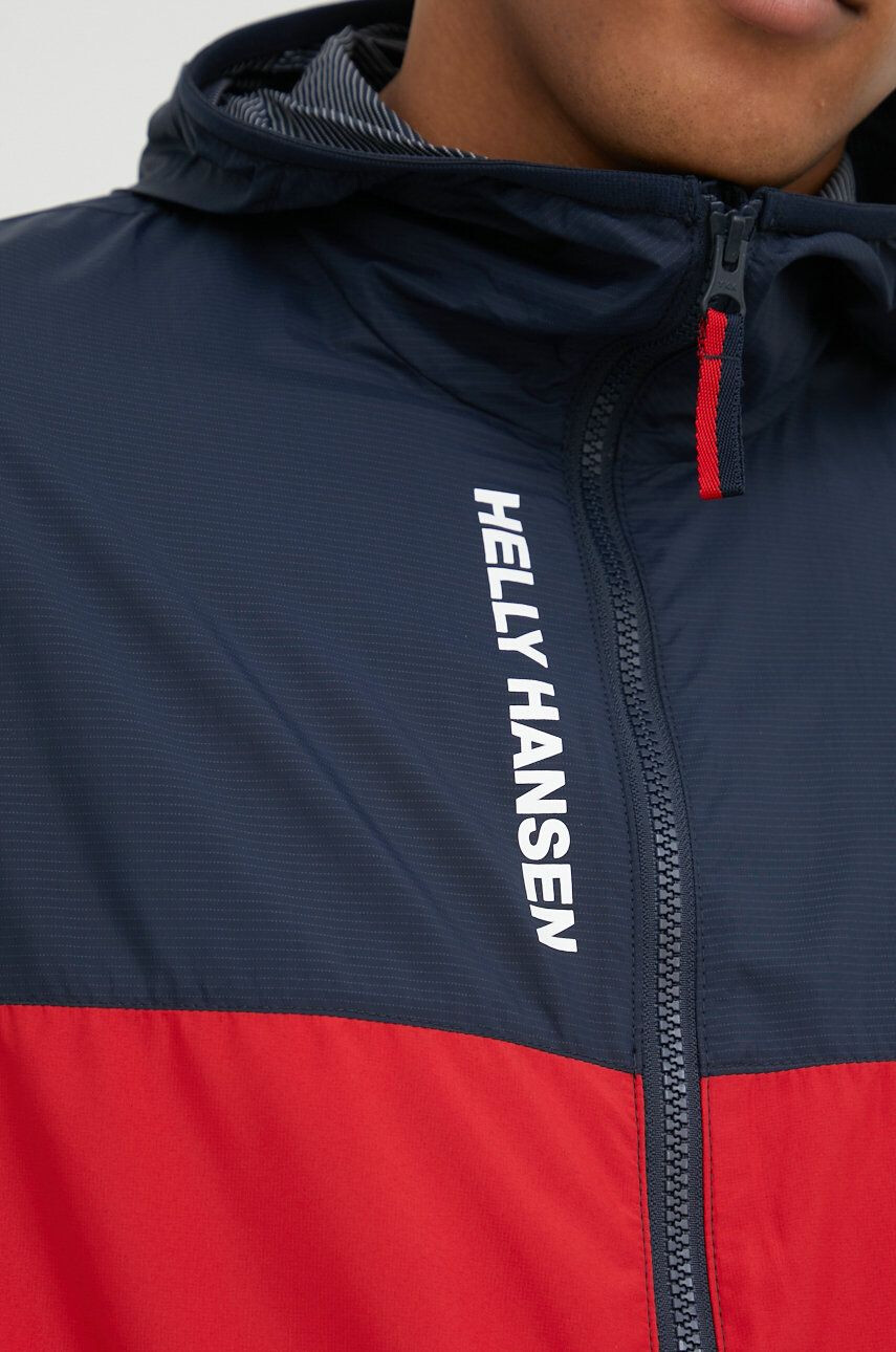 Helly Hansen Bunda pánská tmavomodrá barva přechodná - Pepit.cz