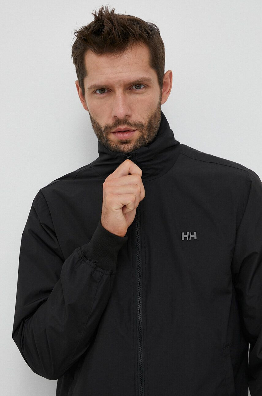 Helly Hansen Bunda Vika pánská černá barva přechodná - Pepit.cz